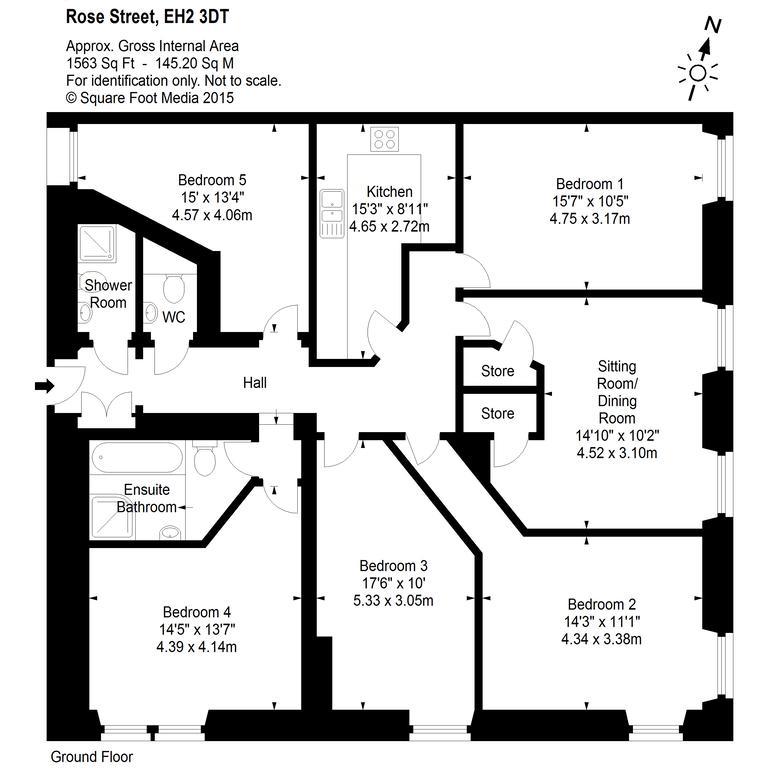 Rose Street Residence EDI Rom bilde